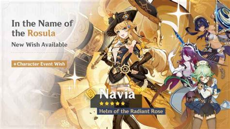 navia banner|Genshin Impact Version 4.3 Release Date, Navia。